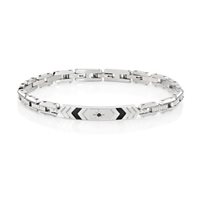 Bracelet Amen Man in Steel Zircone ACBR7396BNNZ